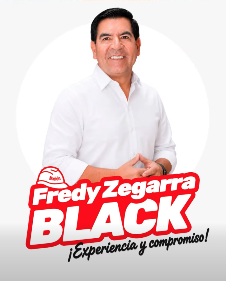Crnel. PNP (r) Mag. Fredy Zegarra Black